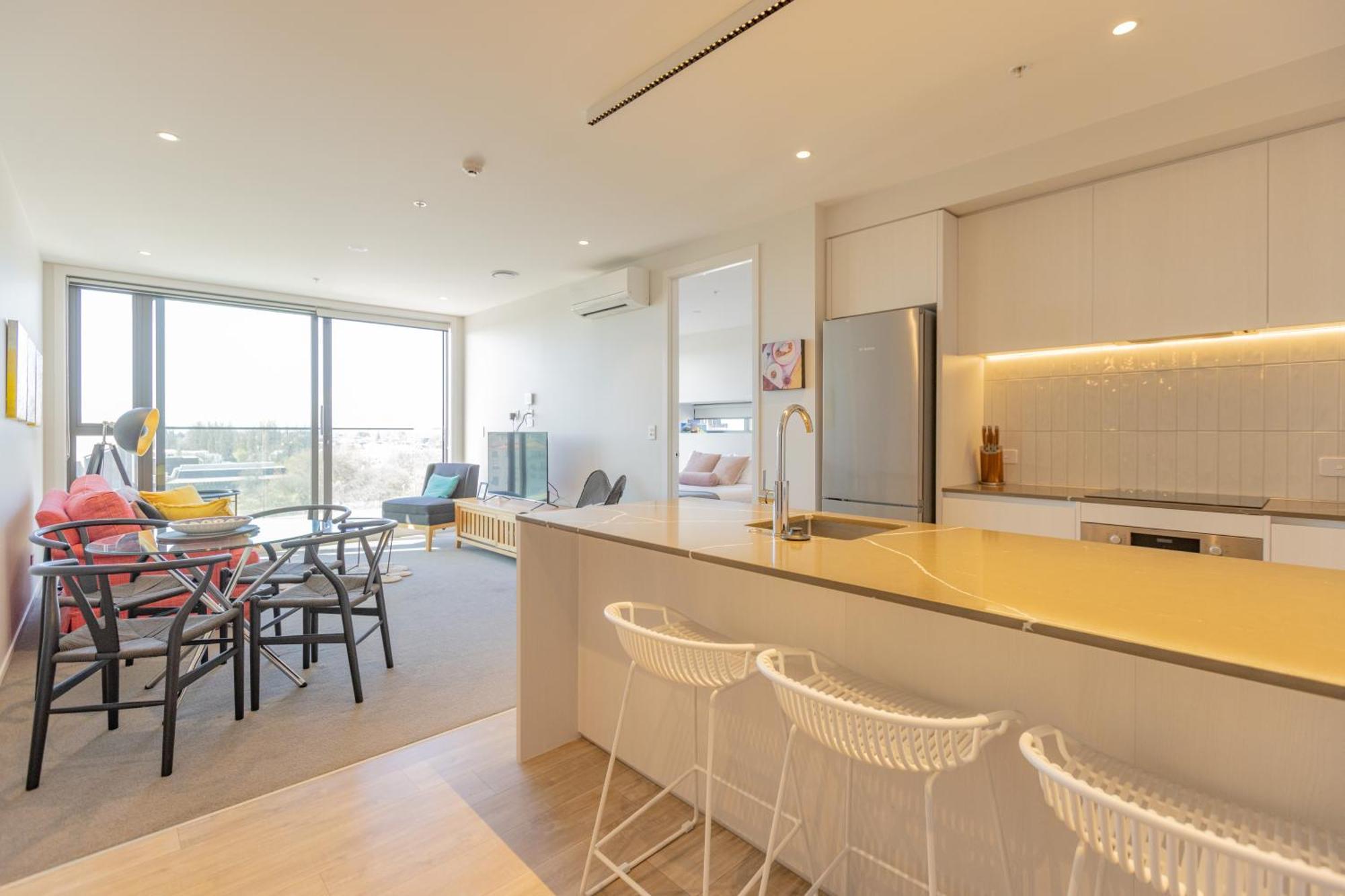 Luxury 2 Bedroom Cbd Apartment With Free Parking Christchurch Esterno foto